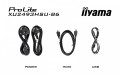 IIYAMA Monitor 23.8 cala  ProLite XU2493HSU-B6 IPS.HDMI.DP.2x2W.USBx2.FHD.SLIM.100Hz