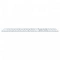 Apple Klawiatura Magic Keyboard z Touch ID i polem numerycznym dla modeli Maca z czipem Apple - angielski (USA) - białe klawisze