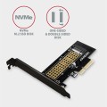 AXAGON PCEM2-N Adapter wewnetrzny PCIe x4, 1x M.2 NVMe M-key slot, SP &amp; LP