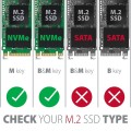 AXAGON PCEM2-N Adapter wewnetrzny PCIe x4, 1x M.2 NVMe M-key slot, SP &amp; LP
