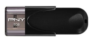 PNY 8GB USB2.0  ATTACHE4 FD8GBATT4-EF