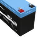 Qoltec Akumulator LiFePO4 Litowo-Żelazowo-Fforanowy | 12.8V | 9Ah |     115.2Wh | BMS