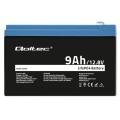 Qoltec Akumulator LiFePO4 Litowo-Żelazowo-Fforanowy | 12.8V | 9Ah |     115.2Wh | BMS