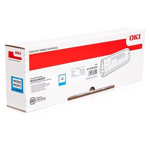Toner OKI MC853 Cyan
