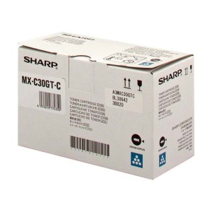 Toner Sharp MXC30GTC Cyan MXC250F/C300W 6K