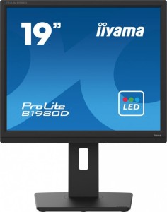 IIYAMA Monitor 19 cali B1980D-B5 DVI,VGA,PIVOT,HAS/150mm,5:4