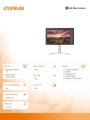 LG Electronics Monitor 27 cali 27UP850K-W UHD IPS USB-C Vesa DisplayHDR