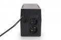 Digitus UPS Line-Ineractive LED BASIC, 600VA/360W, 1x12V/7Ah, AVR, 2x Schuko CEE 7/3