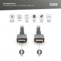 Digitus Kabel Premium połączeniowy HDMI 2.1 Ultra HighSpeed 8K60Hz UHD Typ HDMI A/A M/M 3m Czarny