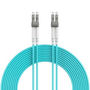 Gembird Kabel światłowodowy wielomodowy duplex OM4 50/125, LC/LC, 1 m
