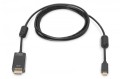 Digitus Kabel USB Type-C/HDMI M/M USB 3.1 Gen.2 SuperSpeed+ 4K/60Hz 18Gbps 5m czarny