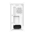 Zalman Obudowa P40 Prism Mid-Tower szkło hartowane biała