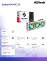 ASRock Karta graficzna Radeon RX 9070 XT Steel Legend 16GB
