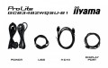 IIYAMA Monitor 34 cale G-Master GCB3482WQSU-B1,VA,UWQHD,120HZ,1500R, HDR400, 21:9, 500cd,2x5W, USB-c