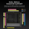 Corsair Obudowa FRAME 4000D RS Black Mid Tower ATX