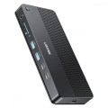 Unitek Stacja dokująca 13w1 USB-C, HDMI 2.1,DP 2.0,RJ45,10GBPs;D1104A01