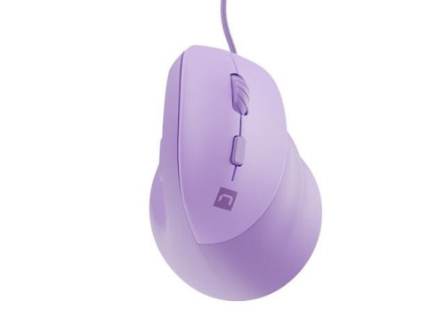Natec Mysz wertykalna CRAKE 2 PRO 128000DPI optyczna lawendowa