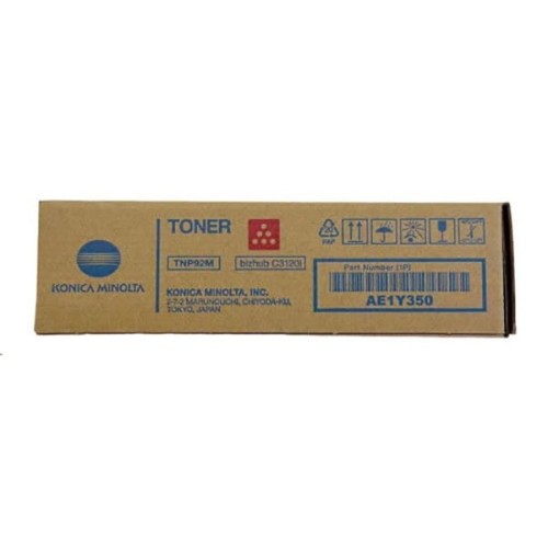 Konica Minolta oryginalny toner AE1Y350, TNP-92M, magenta, 4000s