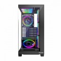 MODECOM Obudowa PC STELLAR 8F ARGB 10 Czarna