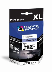 Tusz Brother LC1100/LC980/LC985 Black