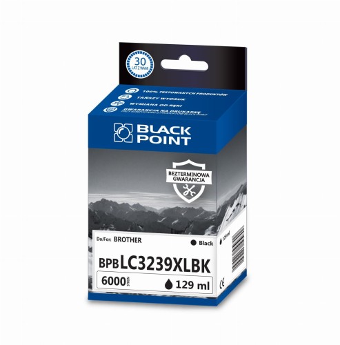 Tusz Brother LC3239XL Black