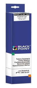 Taśma Epson FX80 / Zamiennik Black Point / LX300+ LX800 LX850 LX/LQ300/LQ400/800/850 #7753/#8750