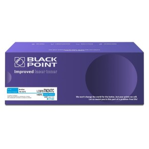 Toner Brother TN247 Cyan / Zamiennik Black Point 2,3K