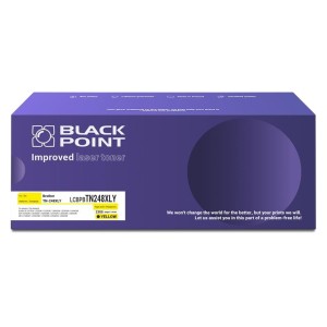 Toner Brother TN248XL Yellow / Zamiennik Black Point 2,3K