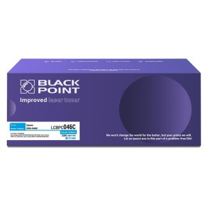 Toner Canon CRG046 Cyan / Zamiennik Black Point 2,3K