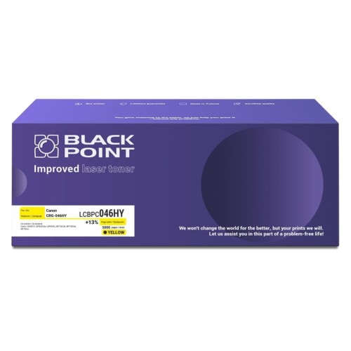 Toner Canon CRG046H Yellow / Zamiennik Black Point 5K