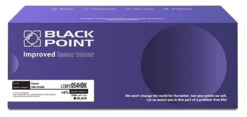Toner Canon 054HBK Black / Zamiennik Black Point 3,3K