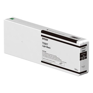 Epson oryginalny ink / tusz C13T55K700, light black