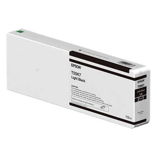 Epson oryginalny ink / tusz C13T55K700, light black