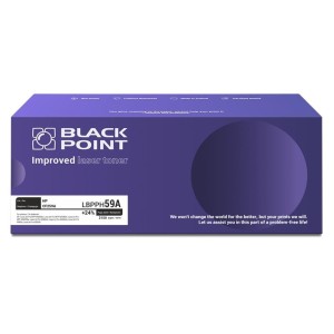 Toner HP CF259A Black Nr 59A / Zamiennik Black Point 3,15K