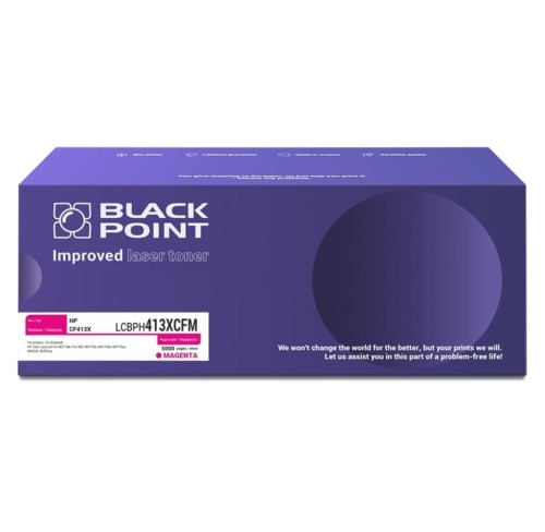 Toner HP CF413X Magenta Nr 410X / Zamiennik Black Point 5K