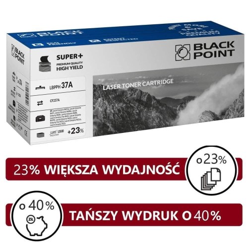 Toner HP CF237A Black Nr 37A / Zamiennik Black Point 13,5K (OEM + 2,5K)