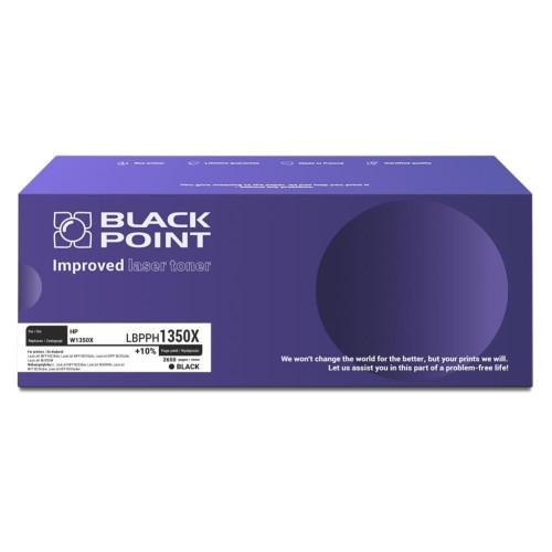 Toner HP W1350X Black Nr 135X / Zamiennik Black Point 2,65K  (OEM + 250s)