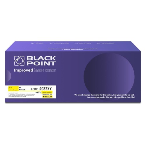 Toner HP W2032X Yellow Nr 415X / Zamiennik Black Point 6K