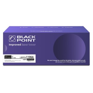 Toner HP W1106A Black Nr 106A / Zamiennik Black Point 1,25K 