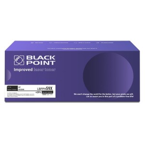 Toner HP CF259X Black Nr 59X / Zamiennik Black Point 10,5K
