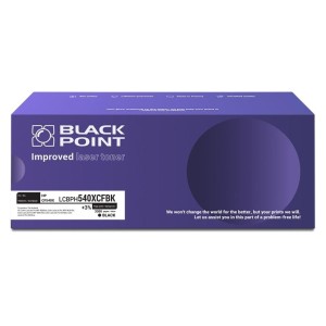 Toner HP CF540X Black Nr 203X / Zamiennik Black Point 3,3K 
