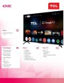 TCL Telewizor LED 43 cale 43V6C