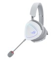 Asus Słuchawki ROG Delta II Wireless 2.4GHz/BT/3.5 Białe
