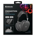 Defender Słuchawki bezprzewodowe nauszne FREEMOTION B645 czarne
