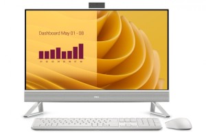 Dell Komputer Dell 27 All-in-One EC27250 Win11Pro CORE 7-150U/32GB/1TB/27.0 FHD Touch/Intel Graphics/Cam/WLAN + BT/Backlit Kb/3Y ProSupport