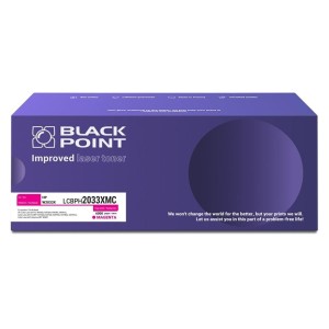 Toner HP W2033X Magenta Nr 415X / Chip new / Zamiennik Black Point 6K