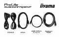 IIYAMA Monitor 32 cale XUB3297QSNP-B1 IPS,QHD,USB-C DOCK (95W), USB HUB 4x, KVM,  RJ45, GW 5 LAT