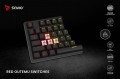 Savio Klawiatura mechaniczna STYX Outemu Red Hot Swap RGB