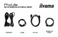 IIYAMA Monitor G-Master 42.5 cala G4380UHSU-B2 4K,VA,2xHDMI,2xDP,0,3ms,144Hz,550cd,    4000:1, USB HUBx4, 2x7W,