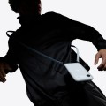 Apple Pasek na ramię - jasnoszary